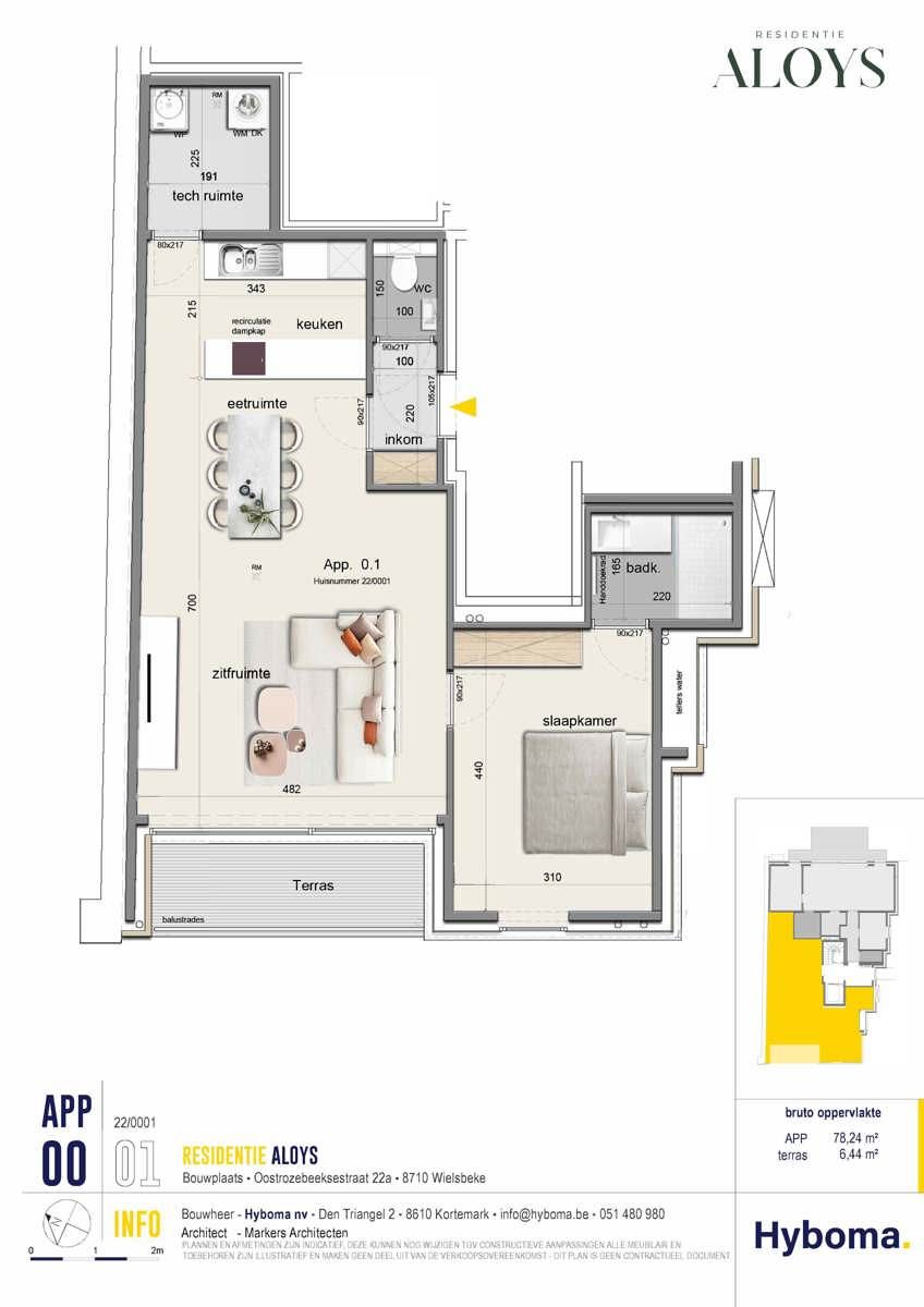 Gelijkvloers appartement met tuintje foto 7
