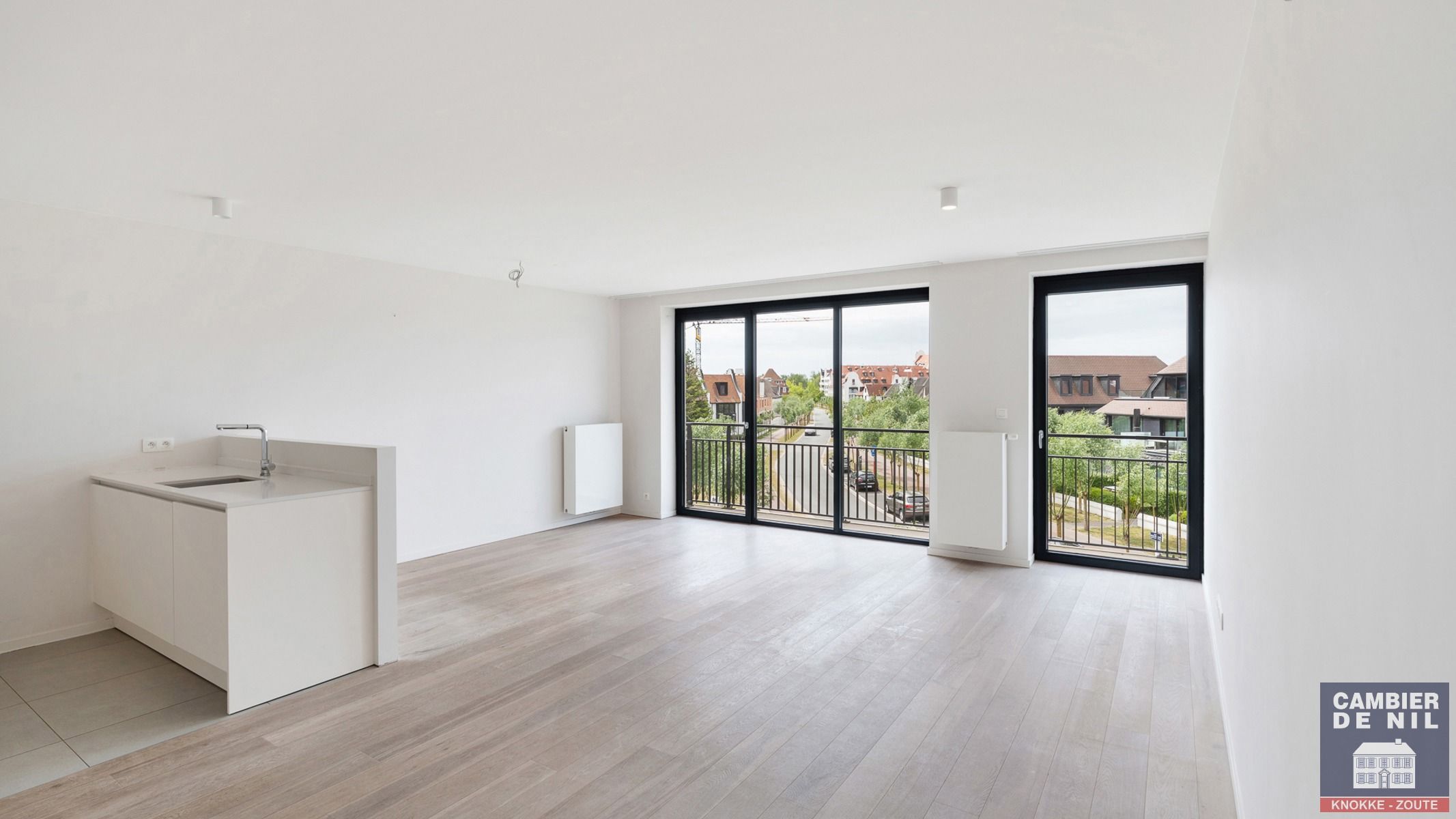 Lichtrijk & recent appartement met 2 slaapkamers in Duinenwater – Knokke foto 3