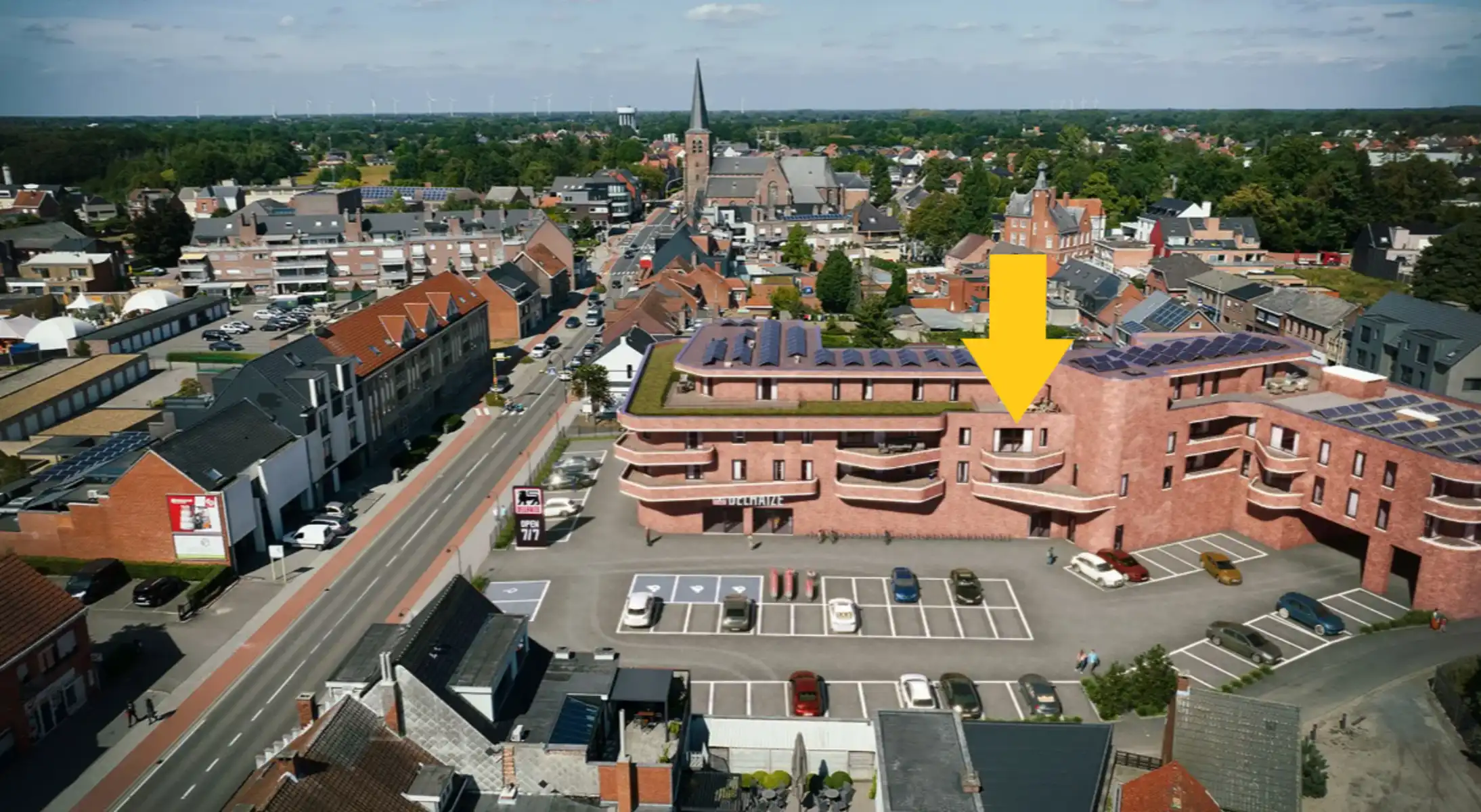 Energiezuinig app met 2 slpks en ondergrondse staanplaats foto 2