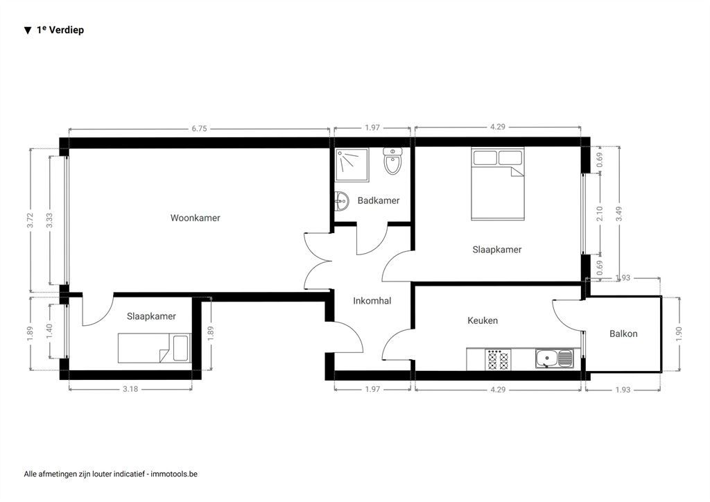 Appartement met terras én tuin bij Te Boelaerpark foto 19