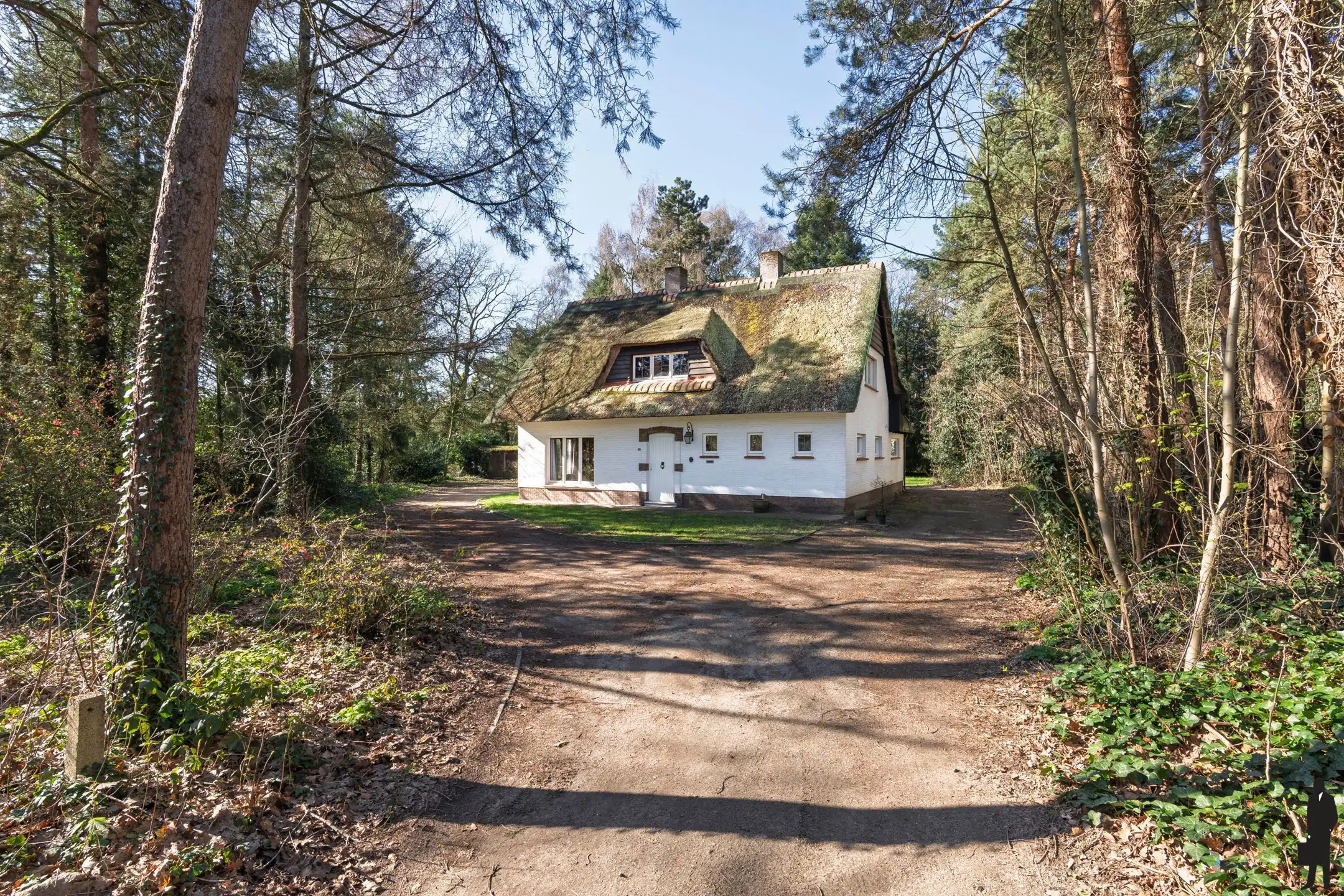 Hoofdfoto van de publicatie: Uitzonderlijk gelegen villa in groen op grond van ca 1.730m²