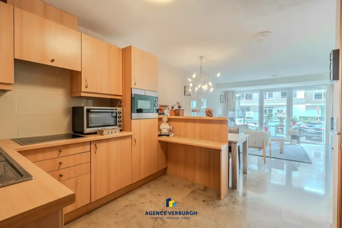 Gelijkvloers 1 slpk appartement met stadstuin  foto 7