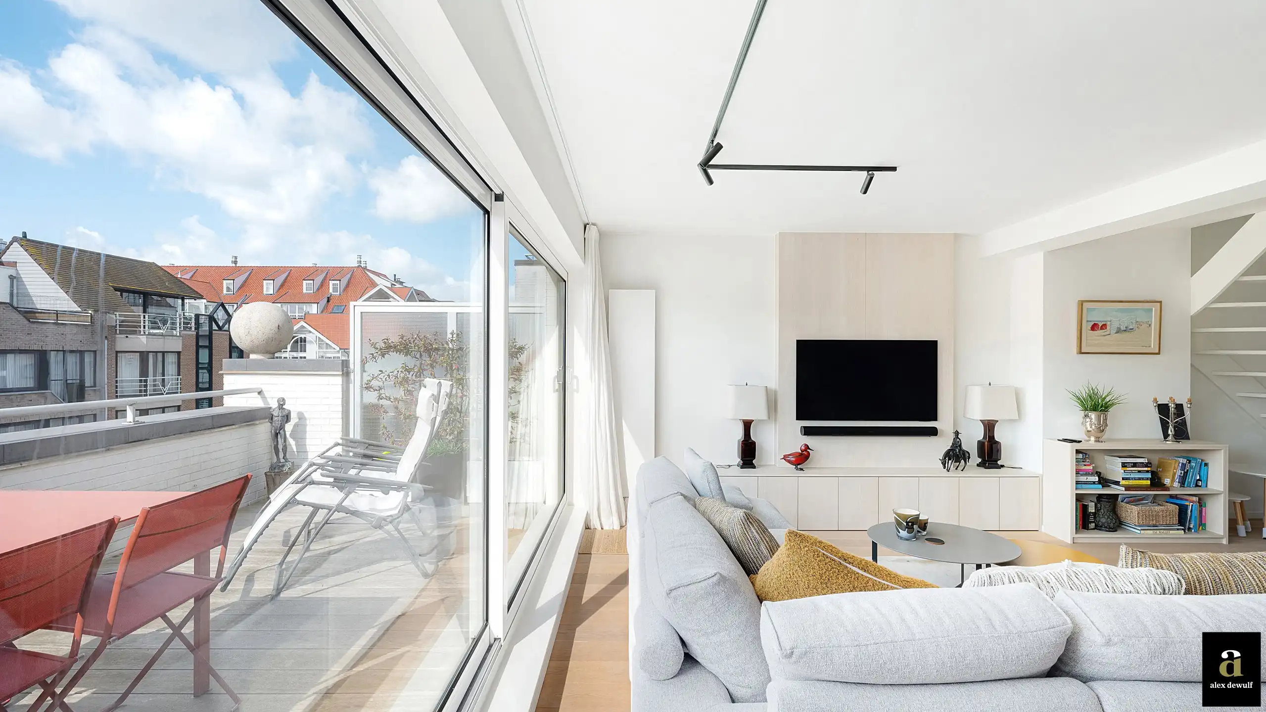 Instapklare duplex met 3 slpks en een groot zonneterras      foto 8