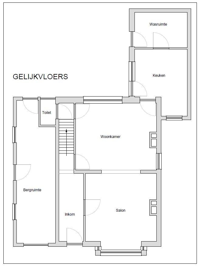 Woning met landelijk zicht, 3/4 slpk, garage, diepe tuin, potentieel! foto 35