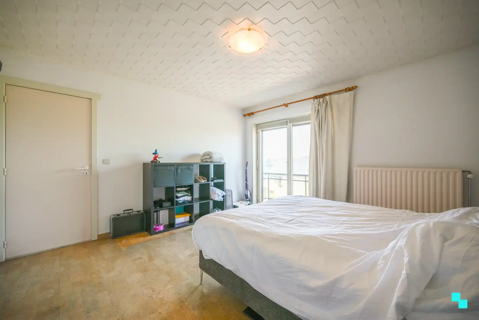 Tweeslaapkamerappartement met garage op een rustige locatie in Beveren-Leie foto 13