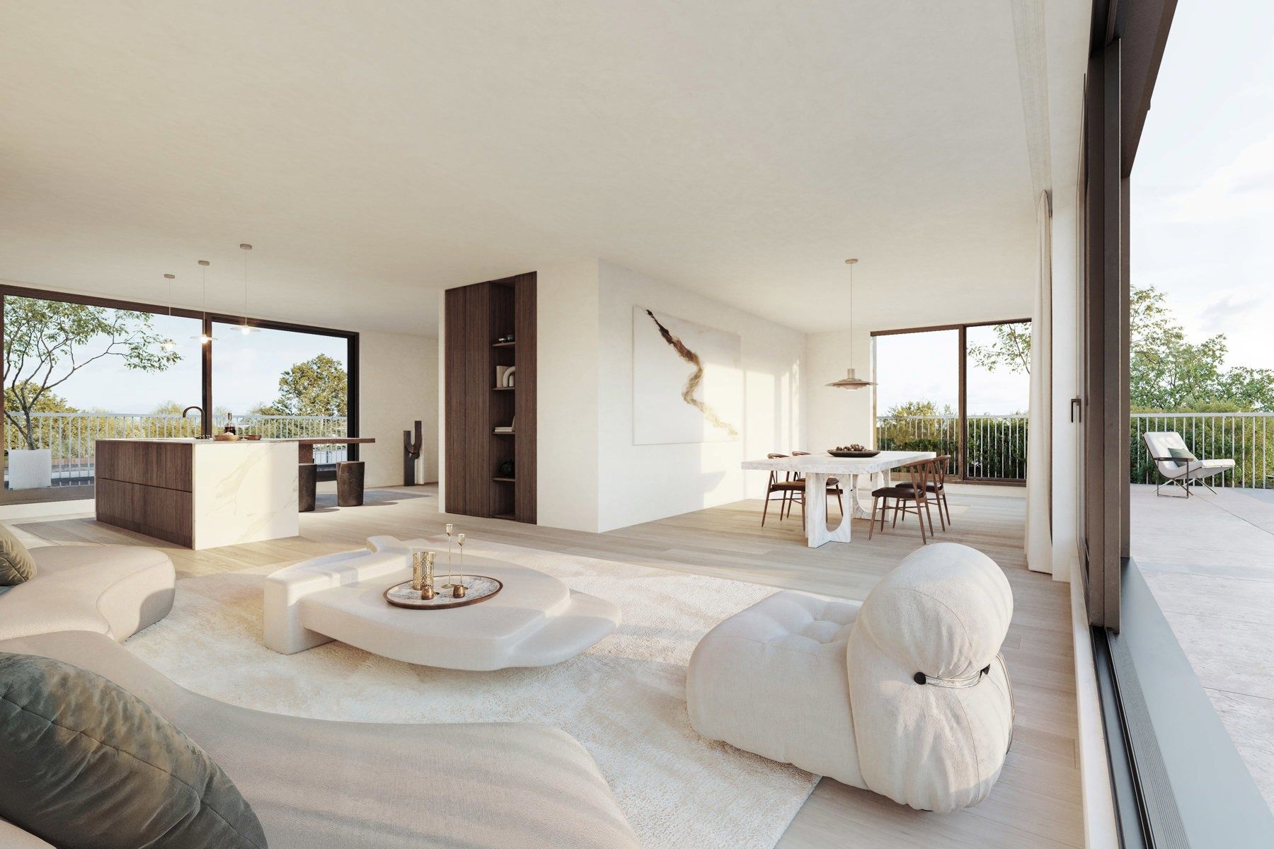 Immense penthouse met 360° view foto 5