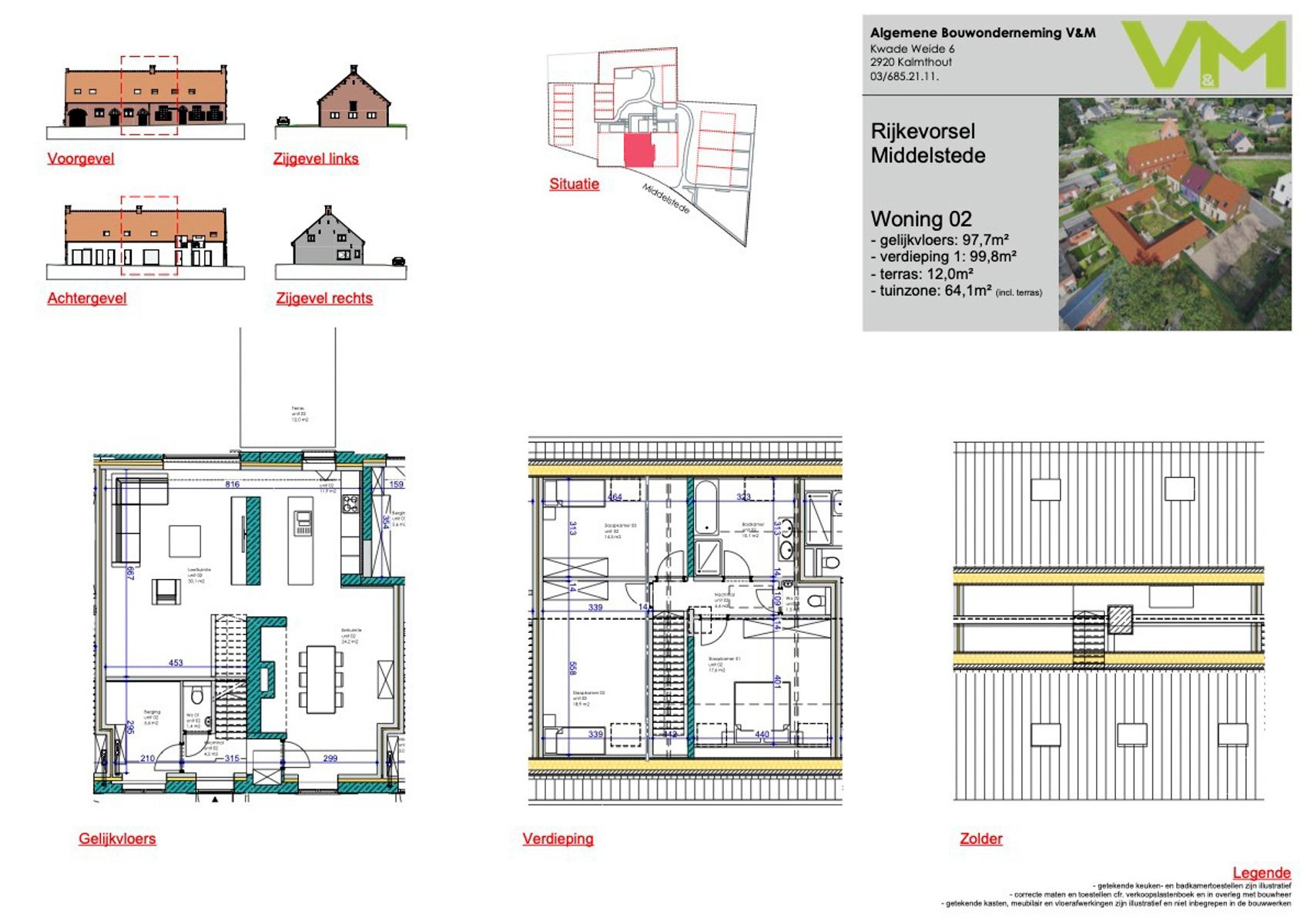 NIEUWBOUW PROJECT TE MIDDELSTEDE RIJKEVORSEL!!! foto 7