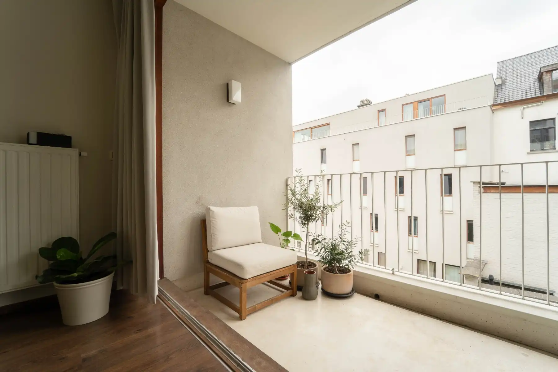 1-slaapkamerappartement met terras in centrum Gent foto 20