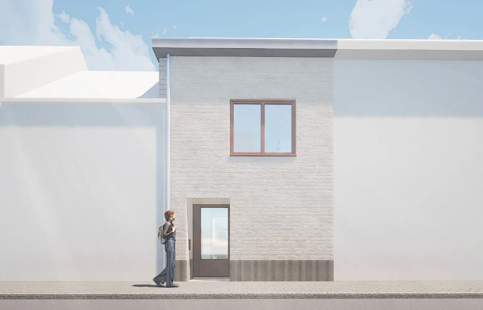 Nieuwbouwwoning met 3 slaapkamers en terras/ tuin – energiezuinig (E30) foto {{pictureIndex}}