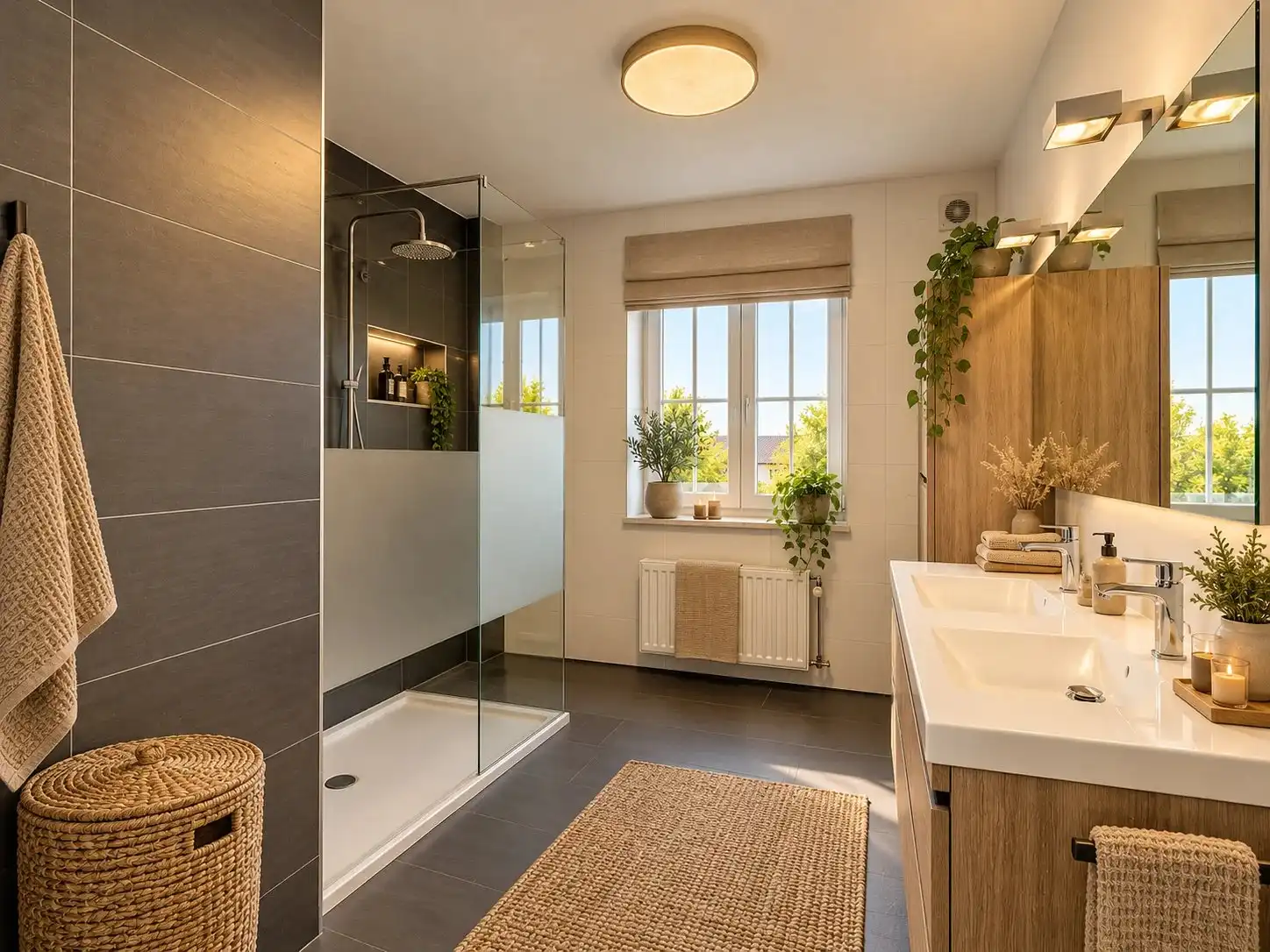 Zeer ruim duplex appartement met mogelijk 4 slaapkamers, ruim terras en garage vlakbij het centrum. foto 16
