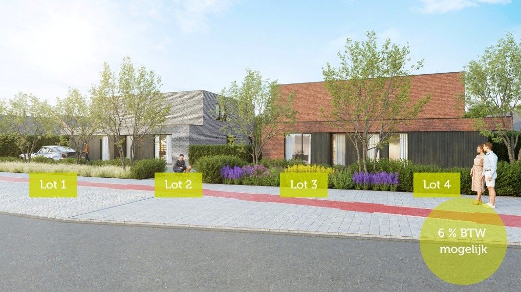 Tijdloze halfopen nieuwbouwwoningen - aankoop mogelijk aan 6% btw foto {{pictureIndex}}