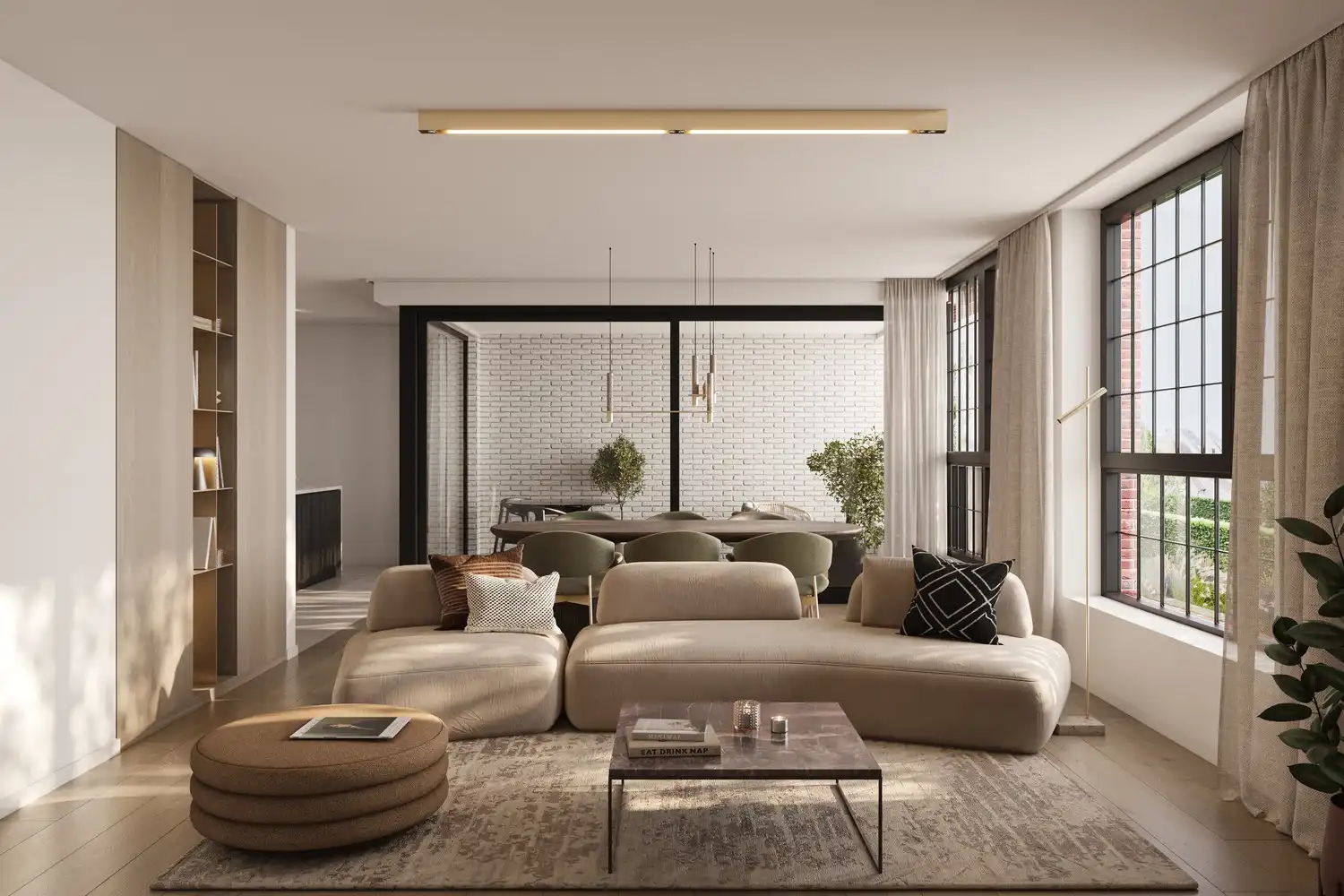 Appartement met 2 slpkrs in uniek nieuwbouwproject foto 3