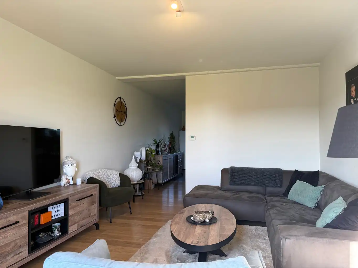 Triplex appartement met 3 slpks, bureel, garage en terras foto 4