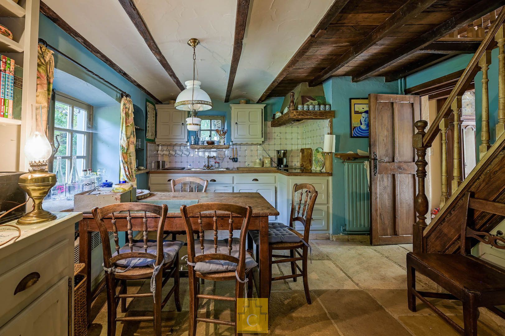 sfeervol landhuis met schuur, garage, zwemvijver en poolhouse, 3 paardenstallen, akkerland en weiland. Idyllische locatie te Torhout (Sint-Henricus), 2,55 ha foto 18
