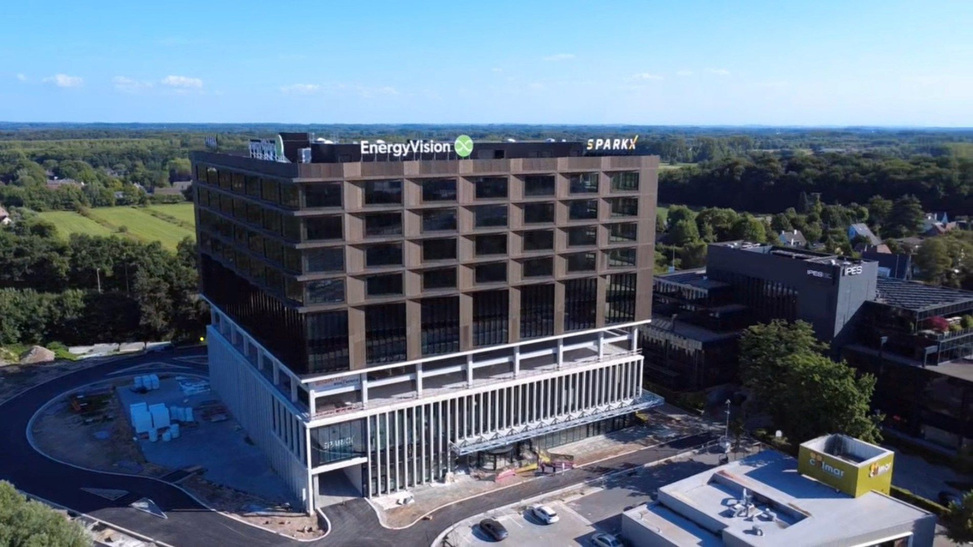 Kantoorruimte te huur in nieuwbouwproject Ouverture tegenover KBC toren te Gent foto 17