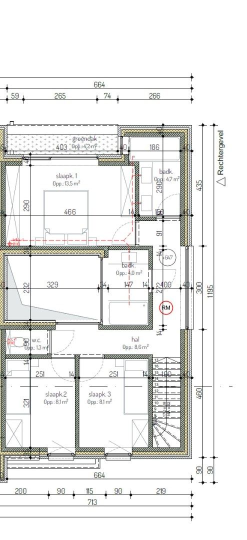 Sleutel-op-deur afgewerkt nieuwbouw stadwoning met 3 slaapkamers, tuin en parking te centrum  foto 7