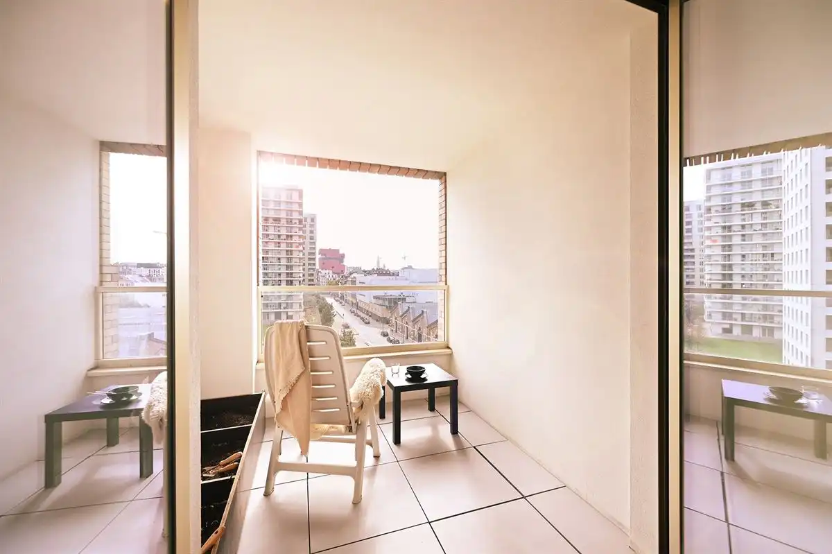 Lichtrijk appartement met terras op het Eilandje foto 3