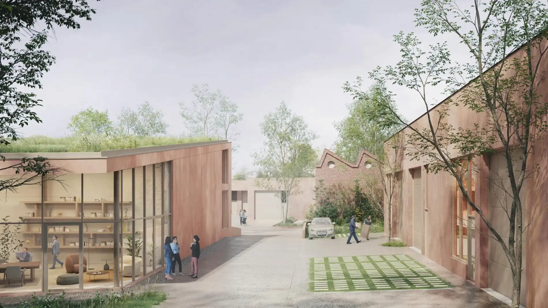 Nieuwbouw KMO-unit te koop in fase II Walle Kortrijk foto 16