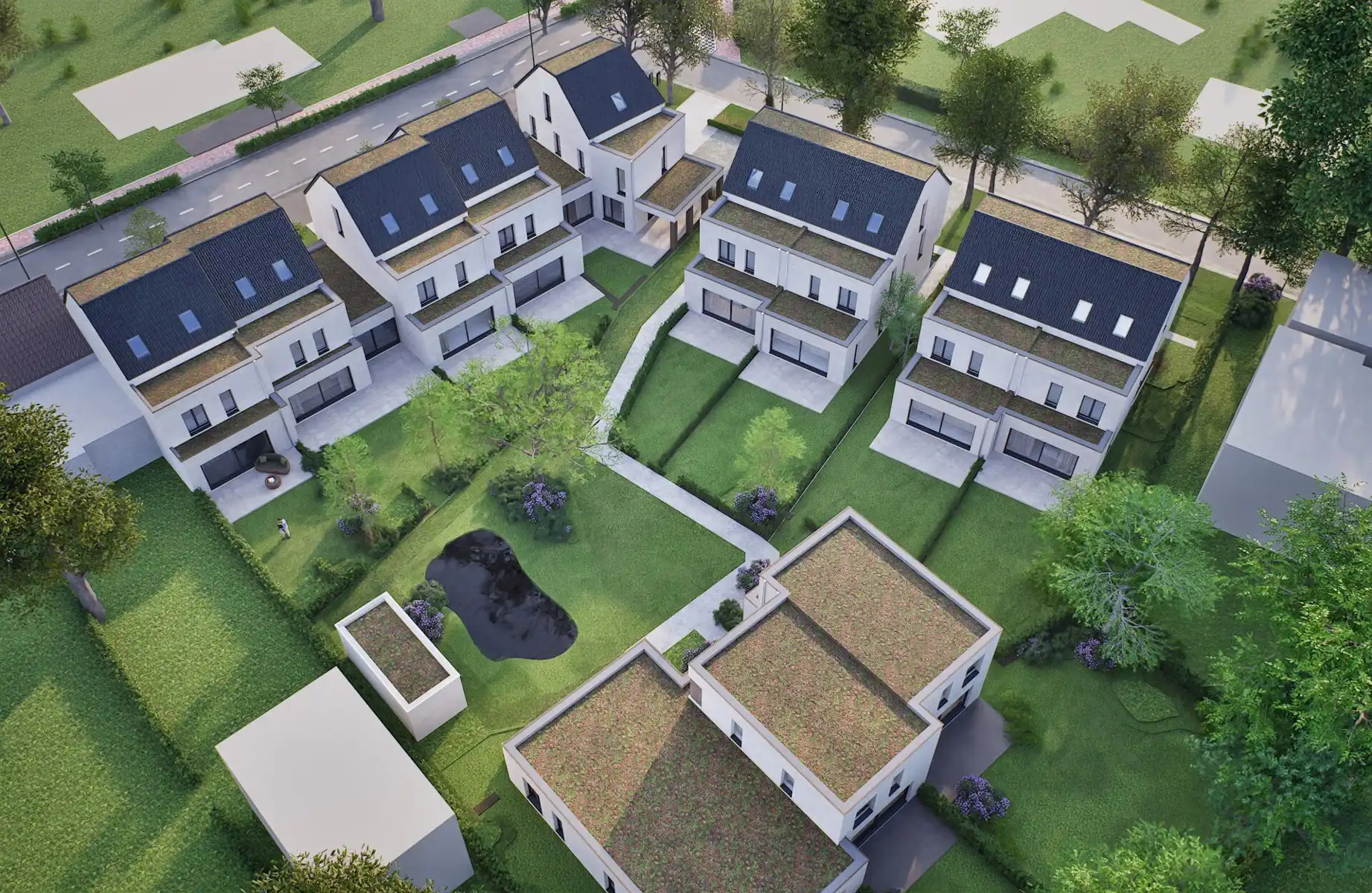 'S GRAEVENHOF - 12 nieuwbouwwoningen met autostaanplaatsen foto 2