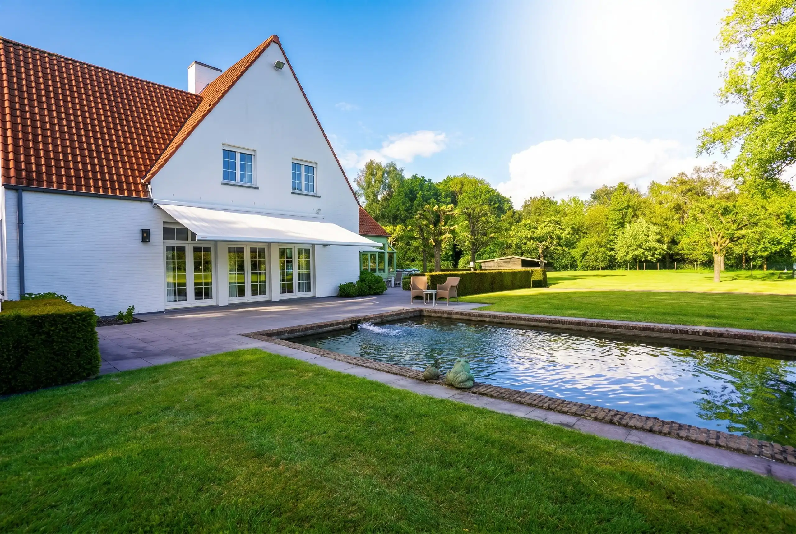 Zeldzaam landhuis op een exclusief domein van 2,4 Ha! foto 12
