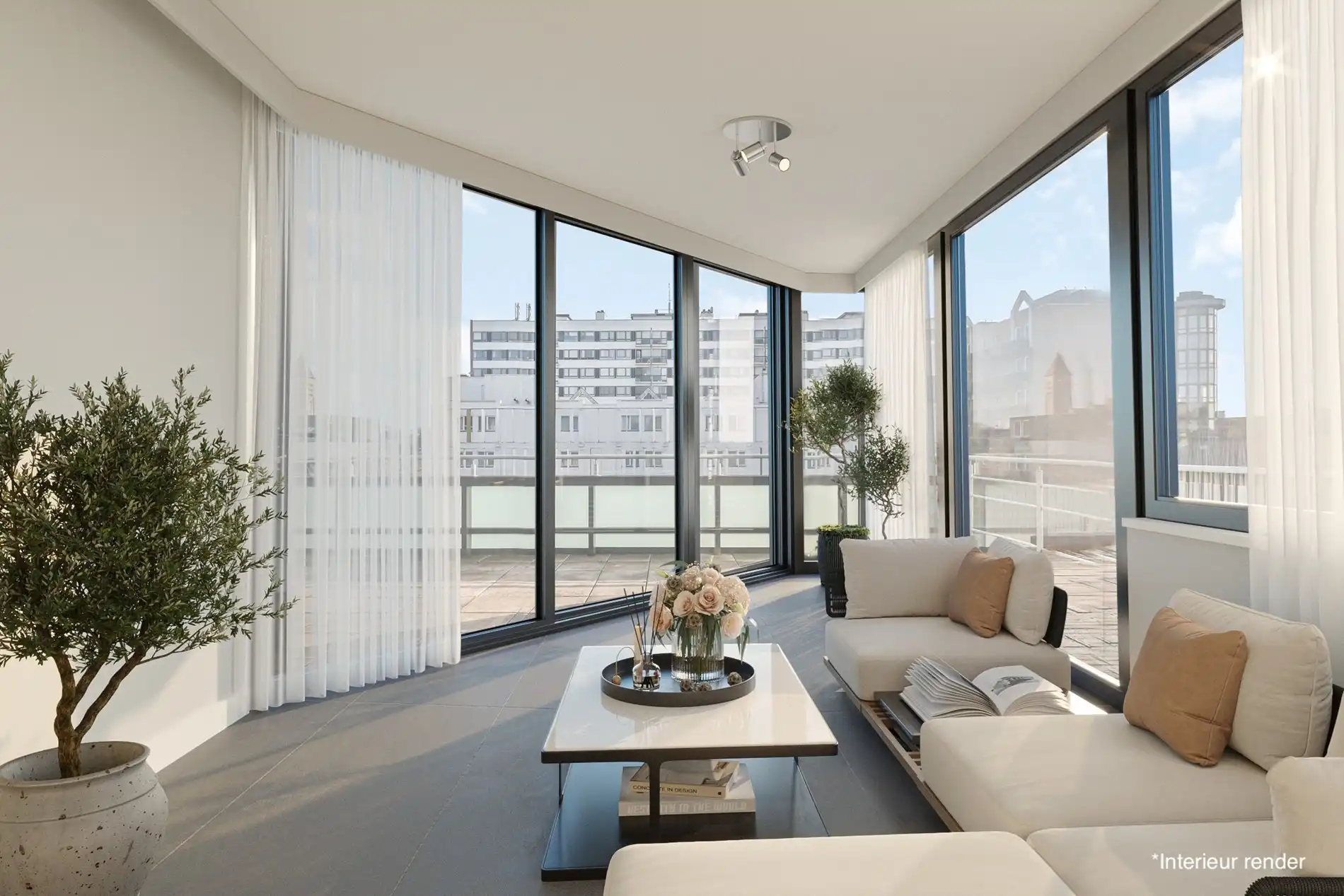Dakappartement 123 m² met groot terras op toplocatie in Genk foto 14
