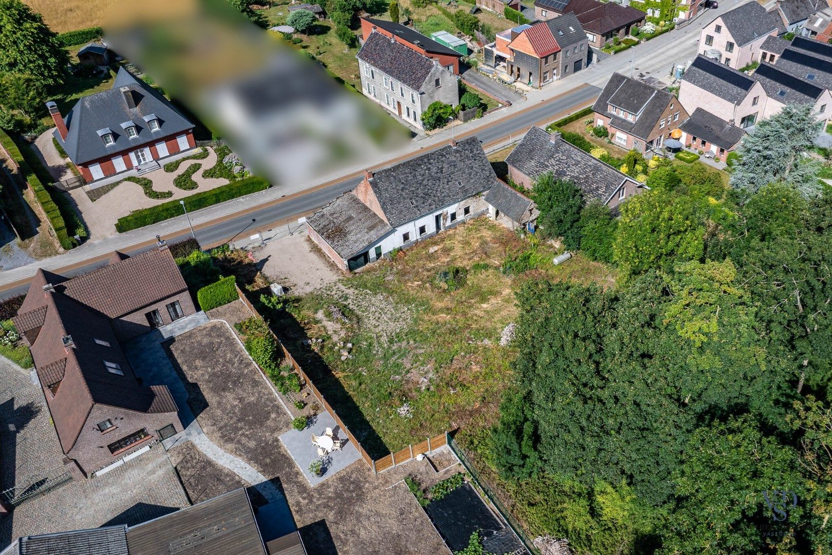 2 loten bouwgrond in hartje Dikkelvenne.  foto 5