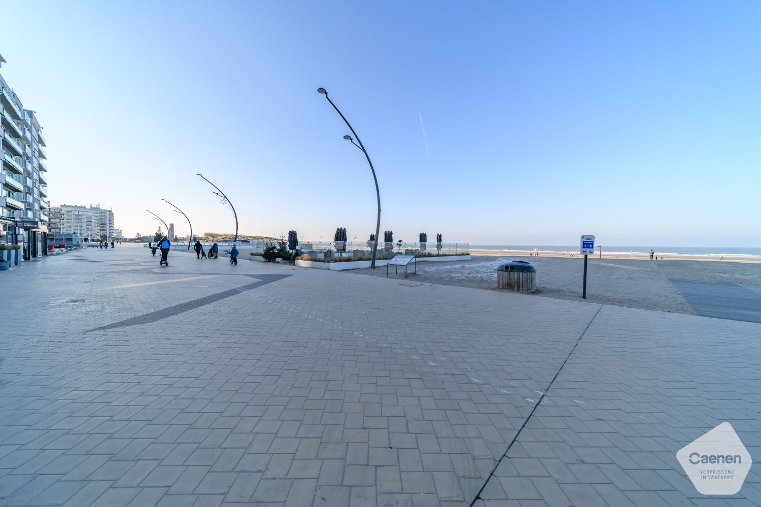 Prachtig gelegen appartement met frontaal zeezicht – 3 slaapkamers – terrassen – dubbele staanplaats & kelder inbegrepen foto 17