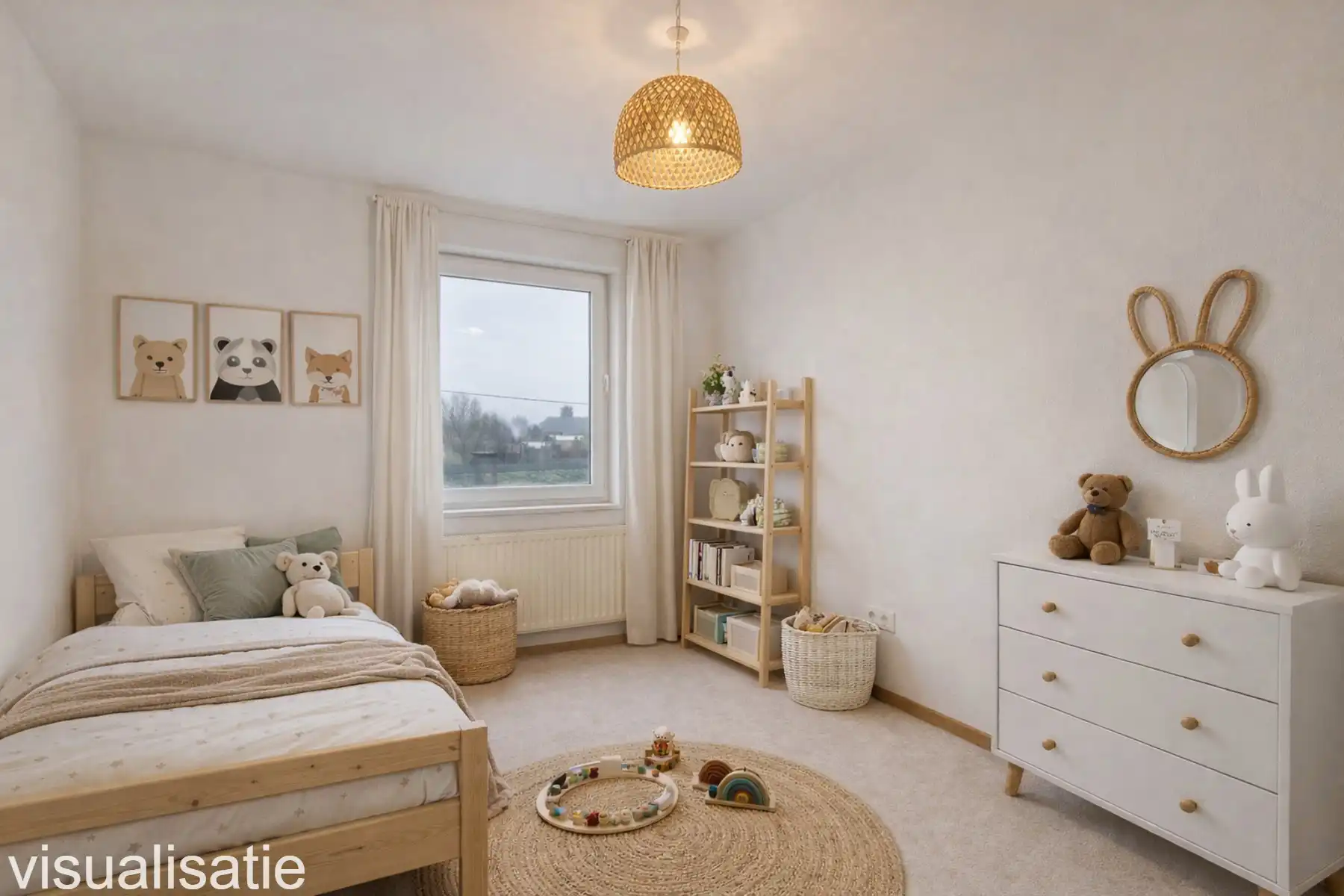 Open bebouwing met 3 slp, garage en tuin in rustige buurt foto 17