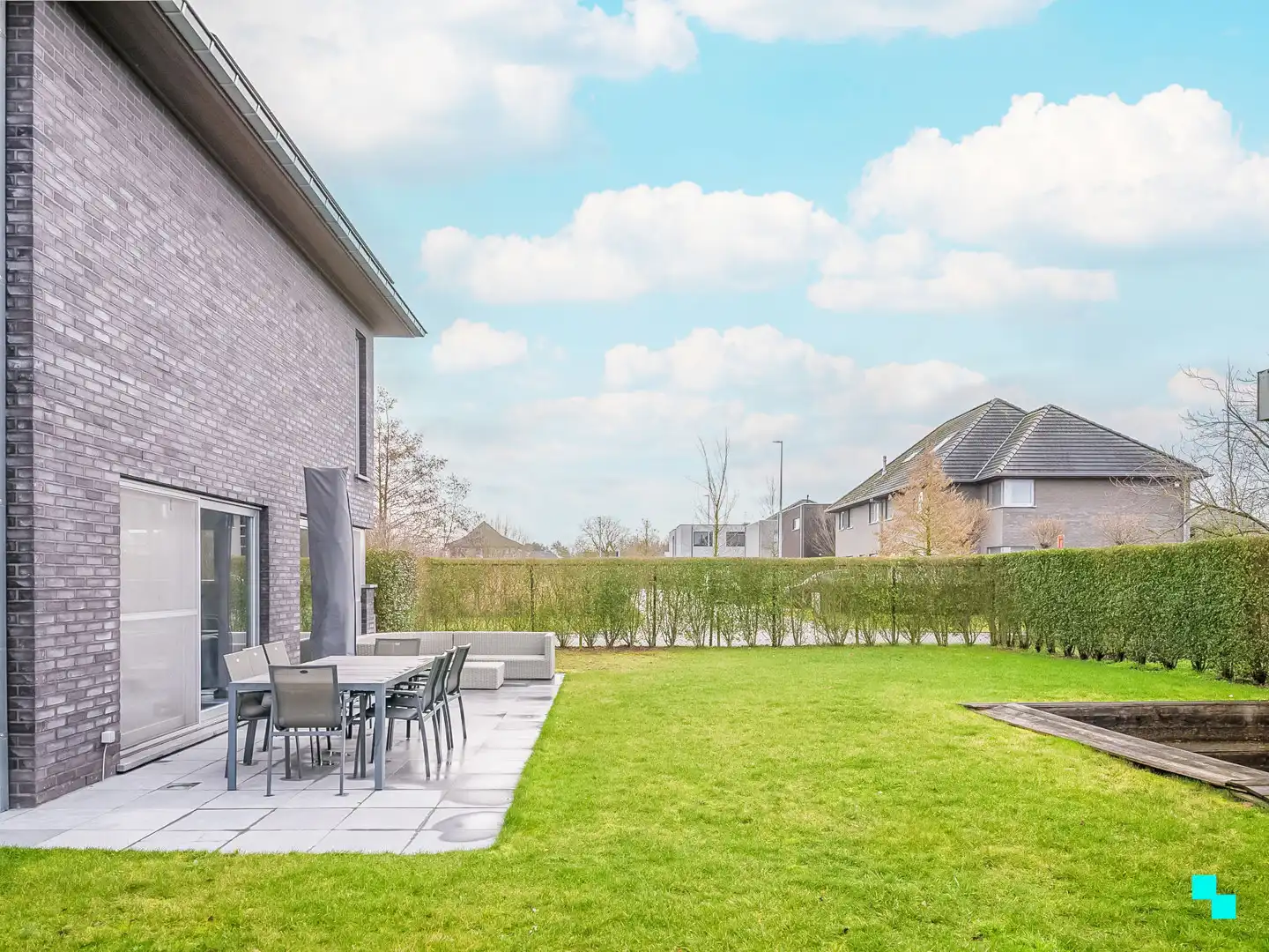 Recente villa in woonwijk te Merelbeke Kwenenbos foto 29