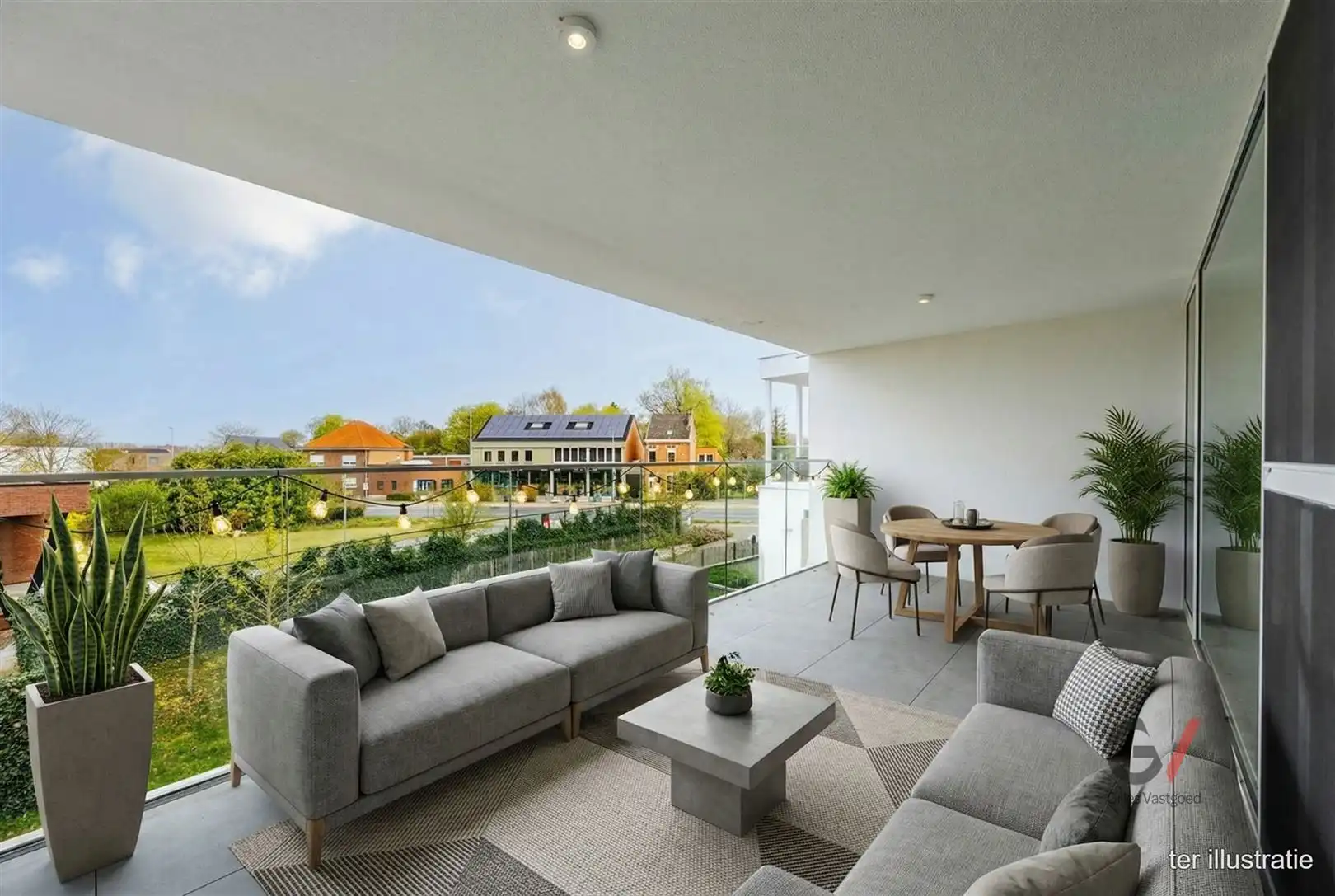 Lichtrijk en modern appartement met ruim terras foto 19