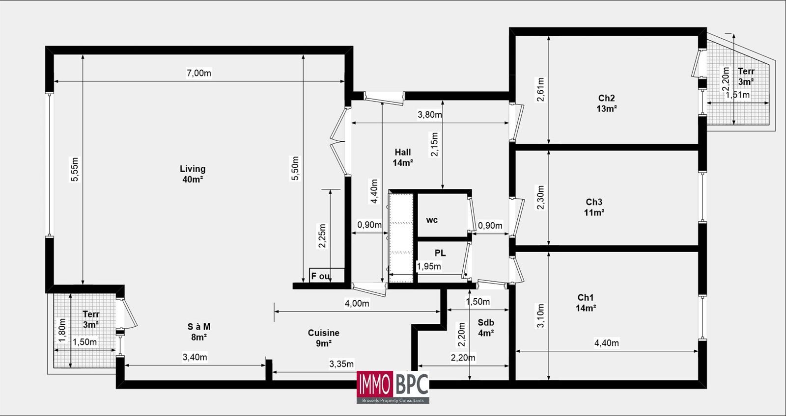 Appartement met 3 slaapkamers foto 23