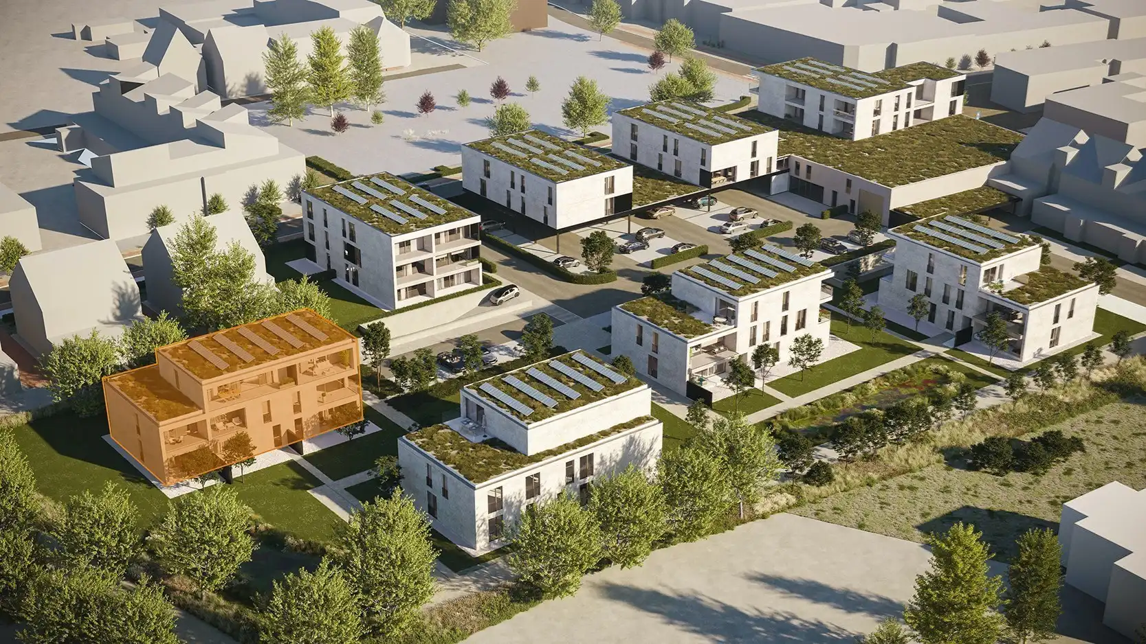 Luxueus 2-slk app met ZW-terras in hartje Koersel foto 3