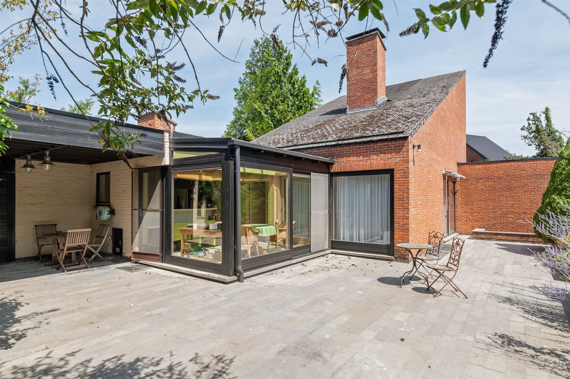 ZEER RUIME EN KARAKTERVOLLE WONING GELEGEN OP EEN BREED, UITGESTREKT EN ZUIDELIJK GEORIËNTEERD PERCEEL VAN 36A20CA TE BALEN (HULSEN) foto 34