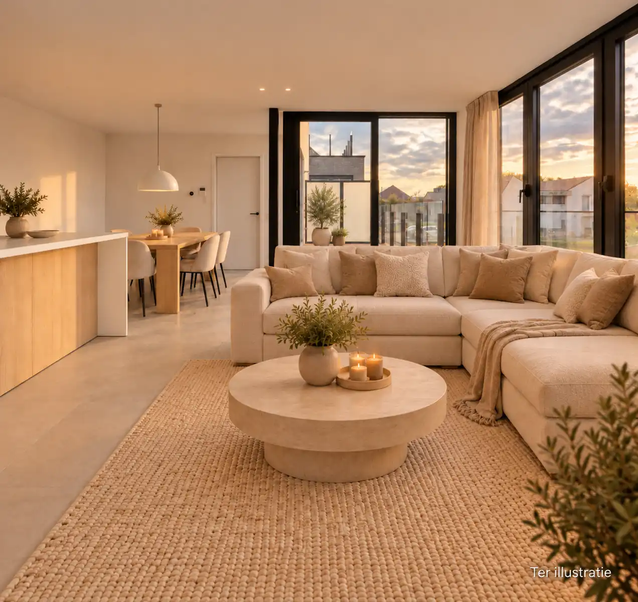 Instapklare appartementen met parkings & berging in Lierde foto 3