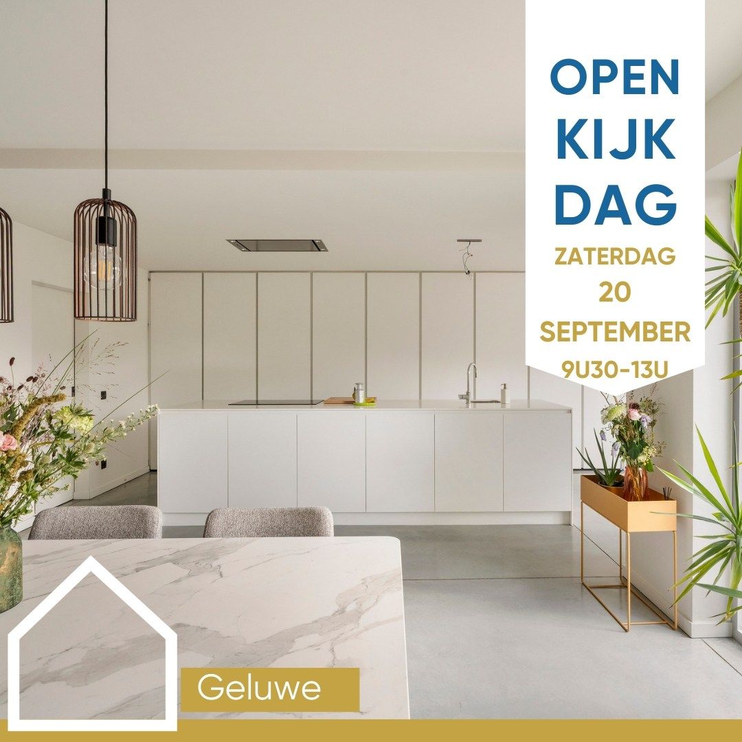ENERGIEZUINIGE RUIME WONING OP 450M² MET 3 SLPKS, GROTE GARAGE (58M²) EN TUIN foto {{pictureIndex}}