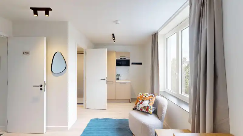 Studentenkamer te huur in Residentie SANNE – Mechelen foto 8