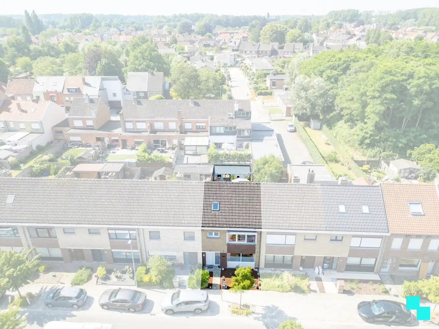 Zuidgerichte woning met uitweg en aparte garage - Assebroek foto 29