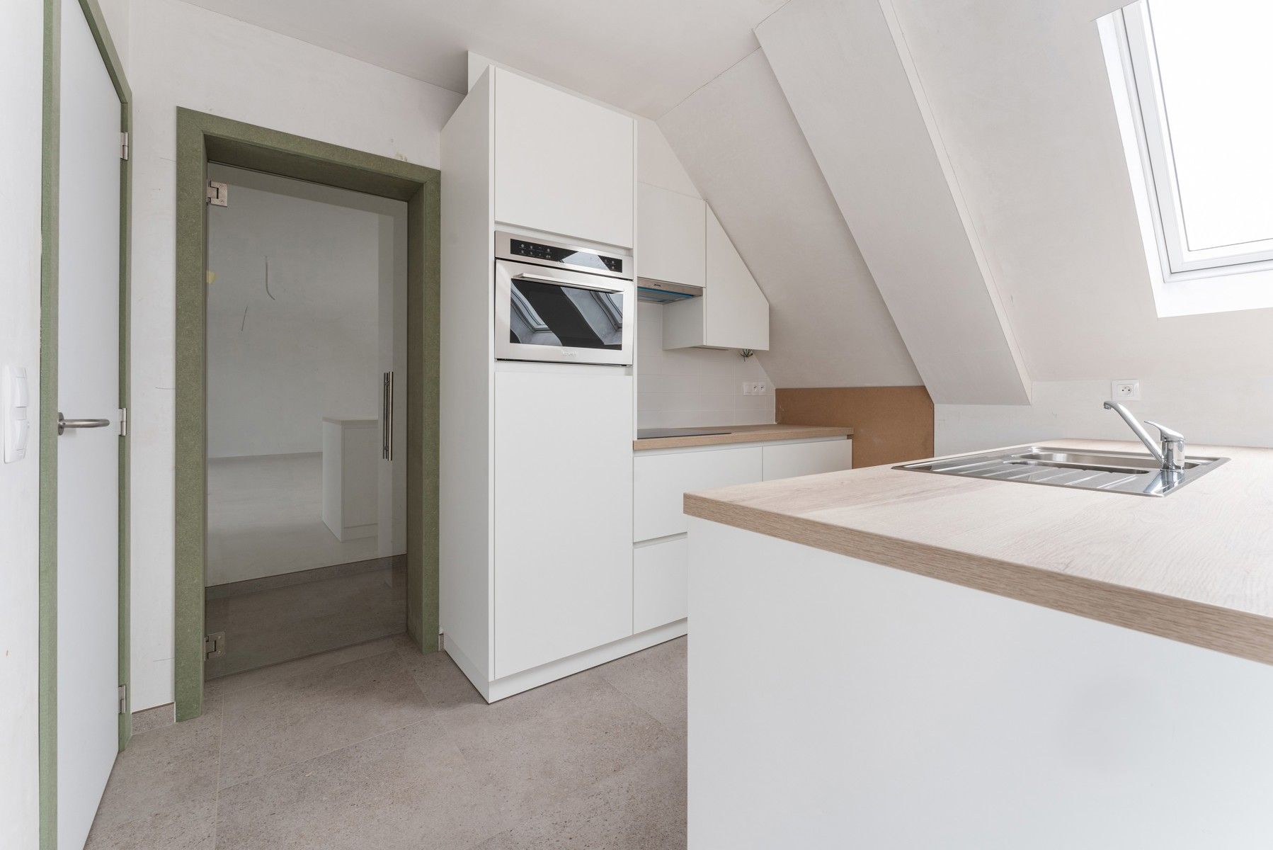 Nieuwbouwappartement met 2 slaapkamers centrum Rumbeke foto 7