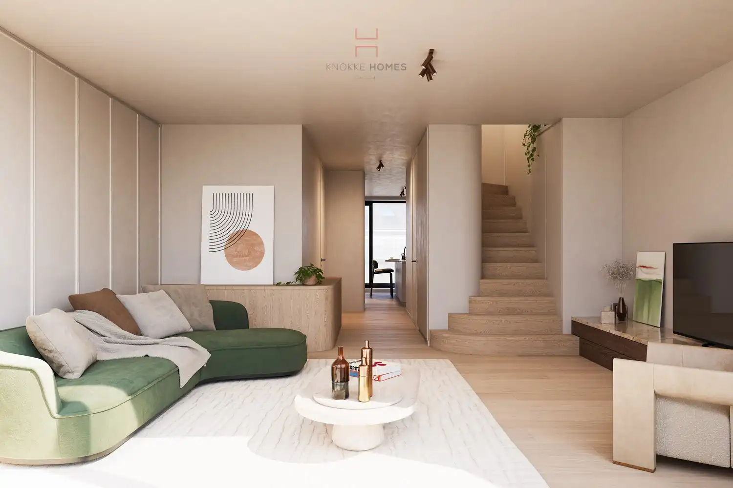 Unieke nieuwbouw duplex Penthouse met zijdelings zeezicht in Het Zoute foto 2