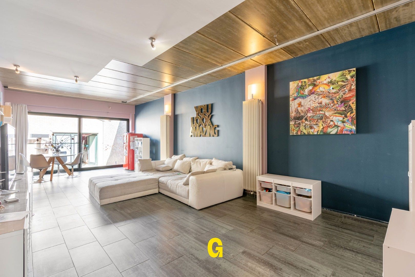 Gelijkvloersappartement (96m²) met 1 a 2 slaapkamers, ruim terras en standplaats  foto 4