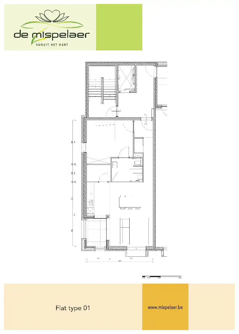 Nieuwbouwappartement van 83,88m² met één slaapkamer foto 7
