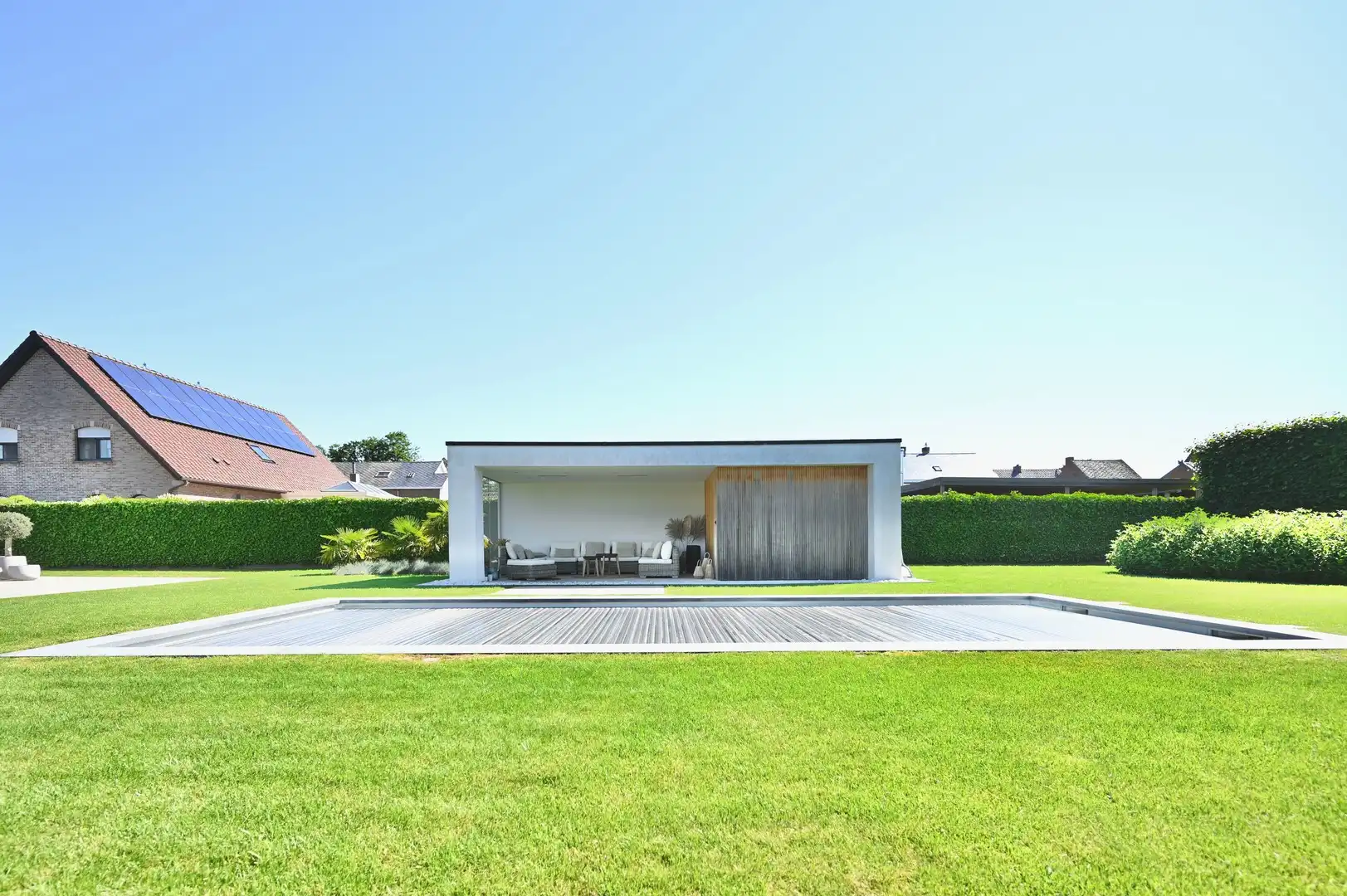 Prachtige villa met zwembad en poolhouse op toplocatie in Breendonk. foto 22