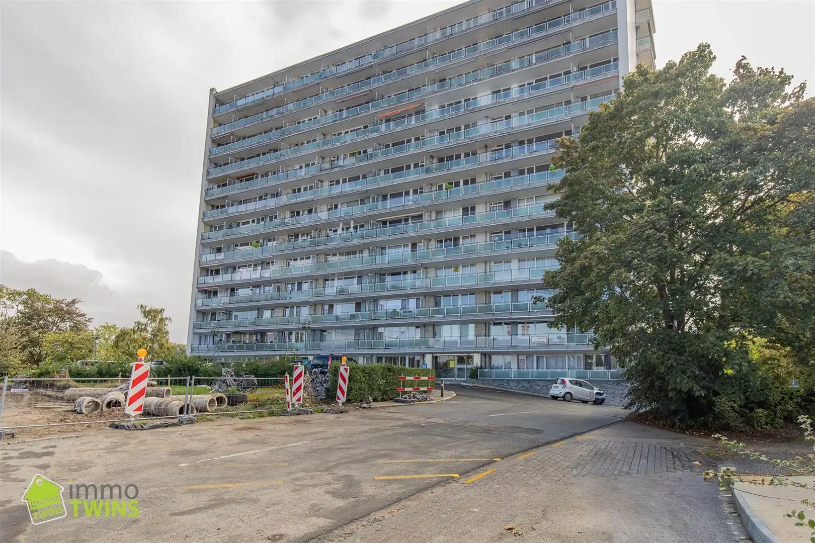 Gezellig 2-slpk appartement met terras en subliem uitzicht te Dendermonde.  foto 16