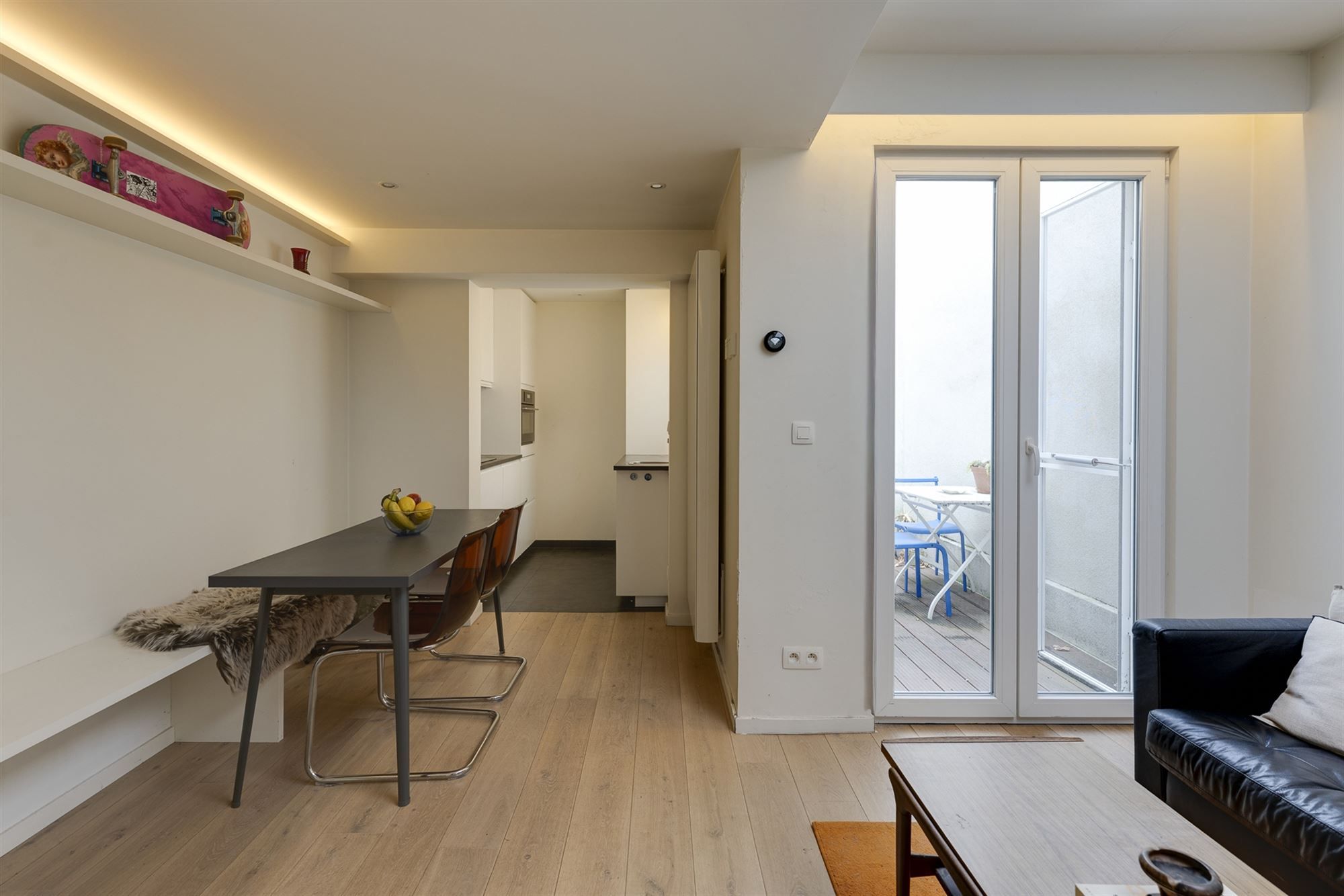 Cozy gelijkvloers appartement met stadskoer foto 5