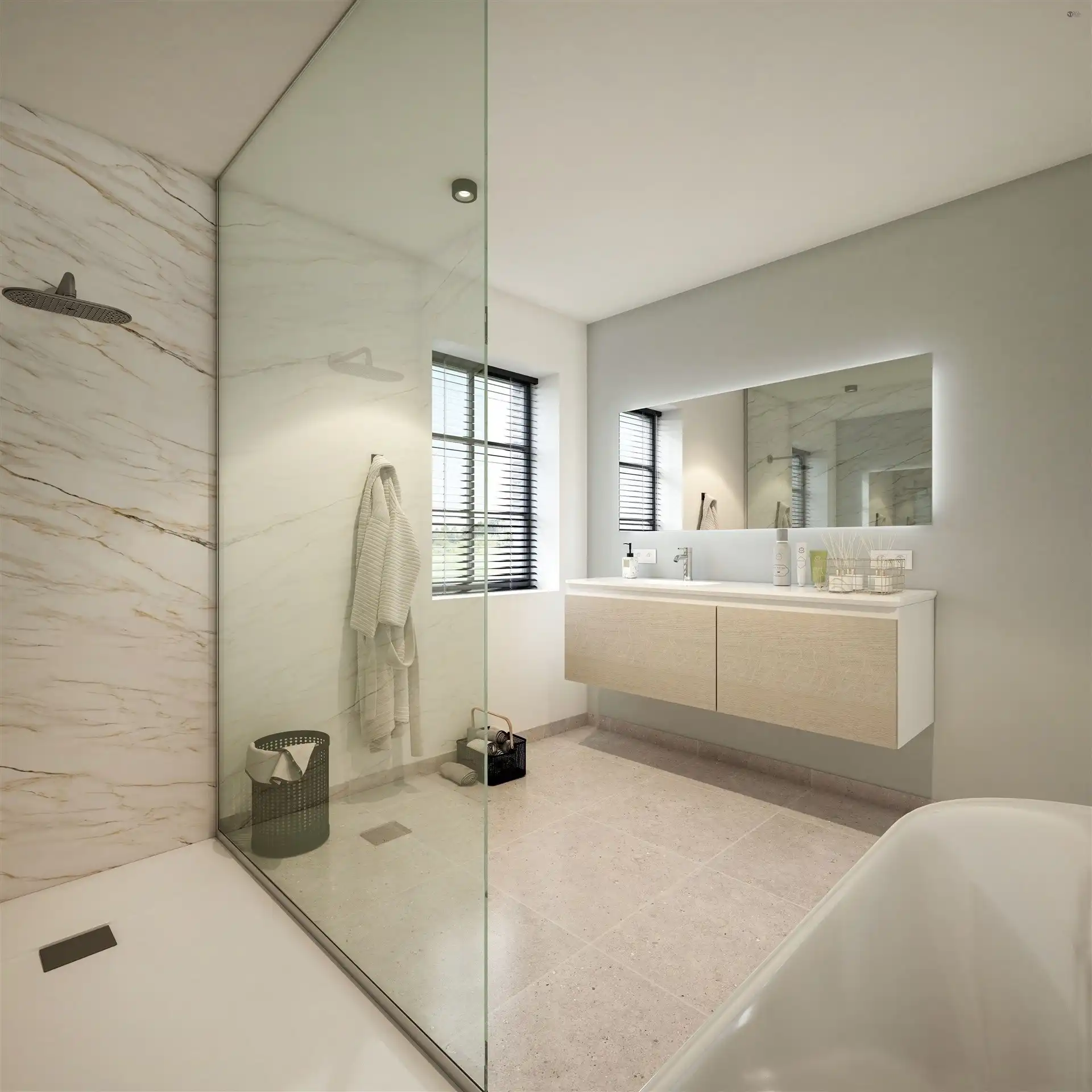 Half open bebouwing foto 8