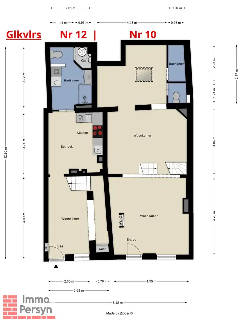 2 huizen te koop: 1 gerenoveerd + 1 te renoveren foto 25