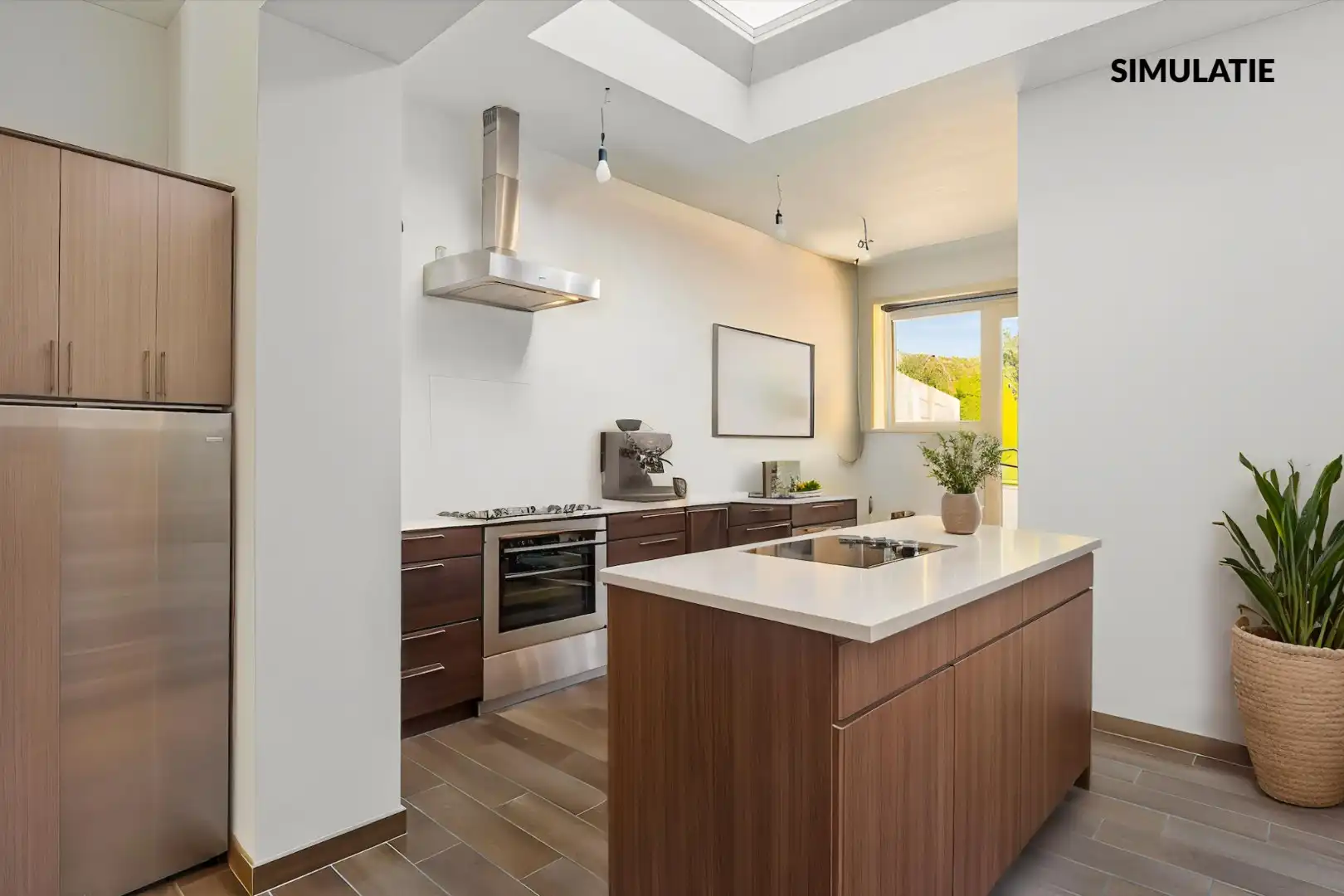 Grotendeels gerenoveerde woning met 2 slaapkamers, ruime zolder en tuin te Menen foto {{pictureIndex}}