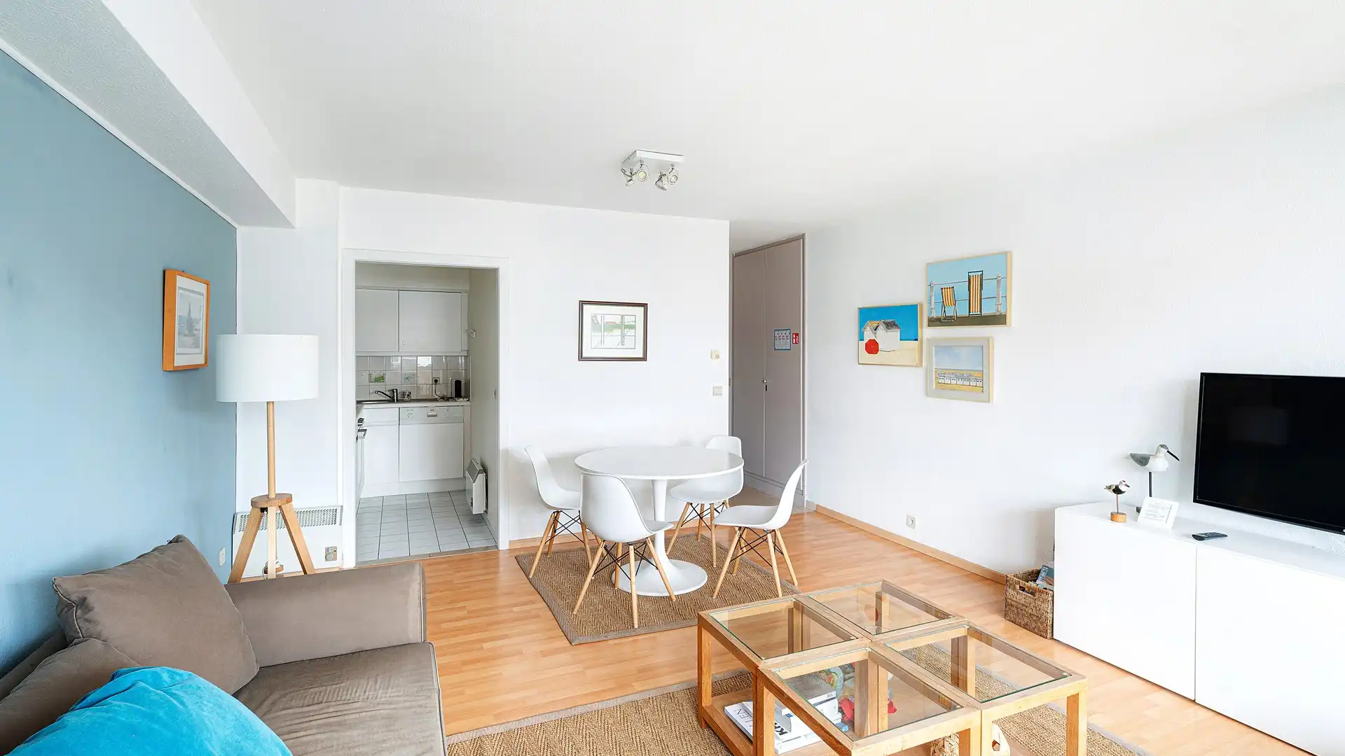 Zonnig 1-slaapkamerappartement met ruim terras en open zicht foto 9