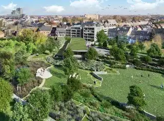 APPARTEMENT met terras, 69 m², 1 slaapkamer - Res. Rongese-Park foto 9