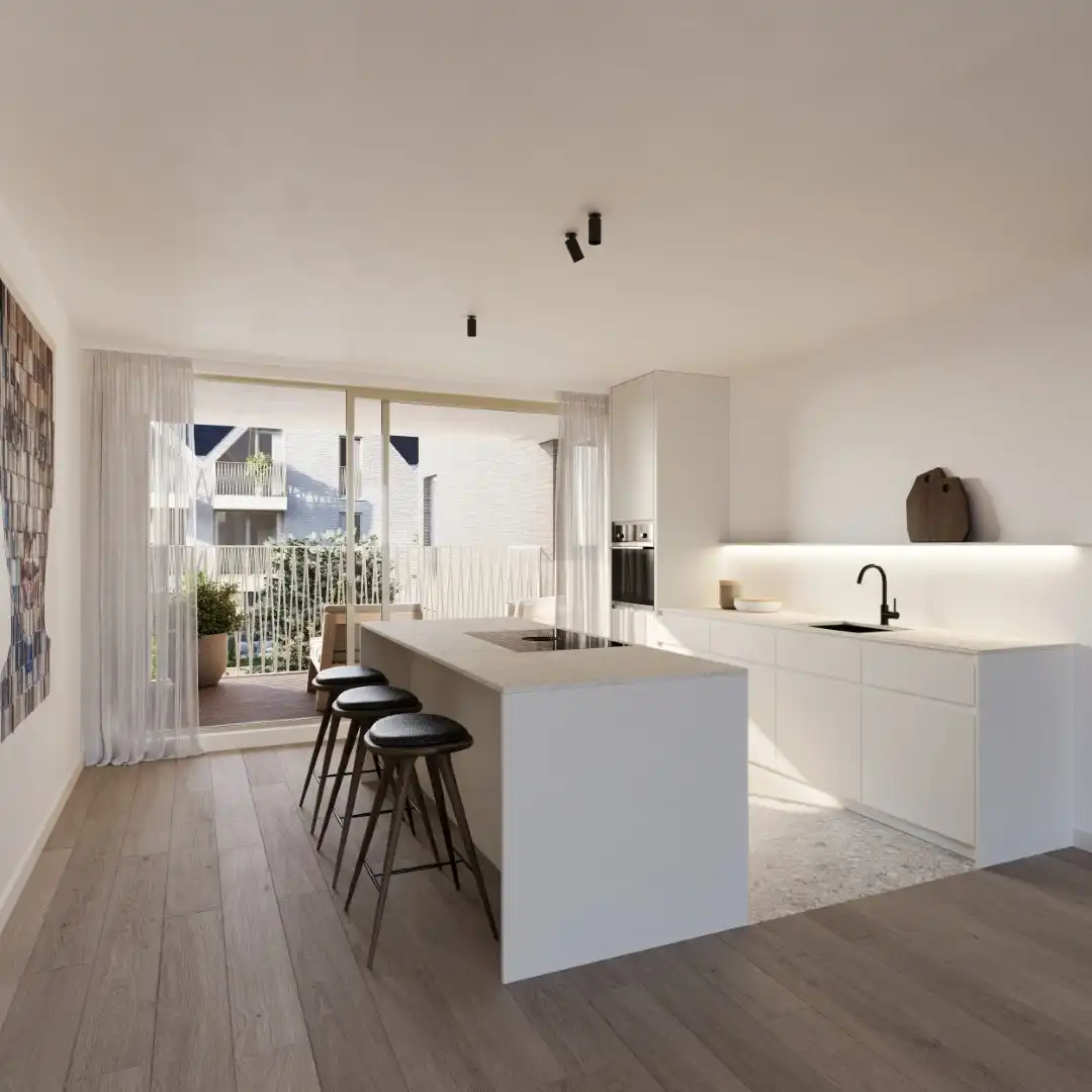 Nieuwbouwappartement met 2 slaapkamers te Kristus-Koning (6% BTW Mogelijk) foto 21